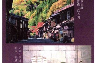 示現会三河展案内状