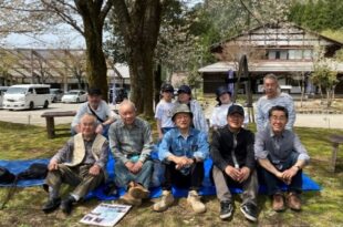 写生会の皆さん