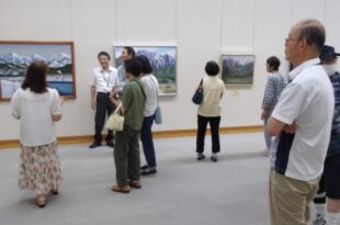 新潟支部展会場の様子