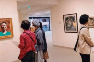 第76回西部示現会展会場風景