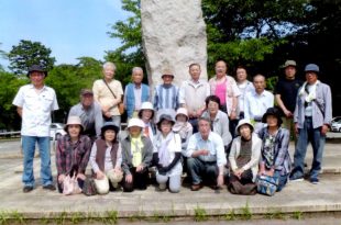 石川県支部写生研究会　金沢市卯辰山周辺にて　平成二十八年六月十二日